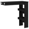 vidaXL Barski Stol za Zid 102 x 45 x 103,5 cm Konstruirano drvo