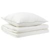 vidaXL Set jastuka i popluna 2 pcs 135x200 cm Ljeto 140 GSM Vuna