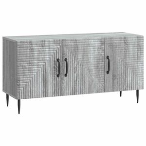 vidaXL TV ormar Siva sonoma 99 x 34,5 x 50 cm Konstruirano drvo
