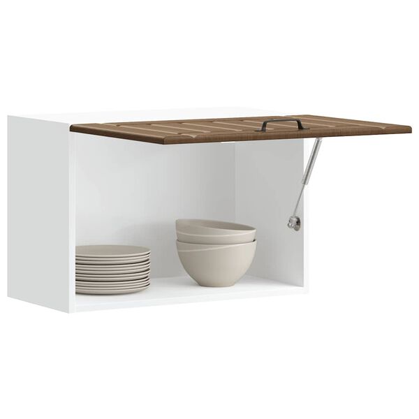 vidaXL Kuhinjski zidni ormarić Lucca boja hrasta konstruirano drvo