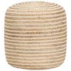 vidaXL Ručno rađeni tabure od jute 40 x 45 cm