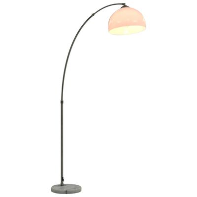 vidaXL Lučna svjetiljka 60 W srebrna E27 200 cm