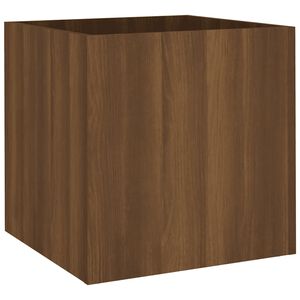 vidaXL Sadilica boja smeđeg hrasta 40 x 40 x 40 cm konstruirano drvo