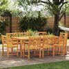 vidaXL Vrtna stolica 8 pcs 56 x 56 x 90 cm Čvrsto drvo akacije