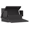 vidaXL Feeder s nogom za piliće Crna 50 x 40 x 29 cm