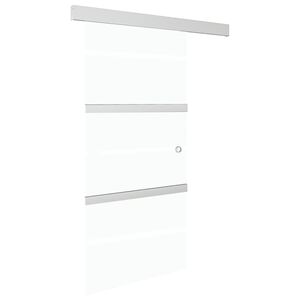 vidaXL Klizna vrata od stakla ESG i aluminija 90 x 205 cm