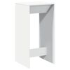 vidaXL Barski stol bijeli 51 x 50 x 103,5 cm od konstruiranog drva