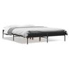vidaXL Okvir za krevet crni 120x190 cm konstruirano drvo i metal