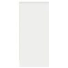 vidaXL Komoda bijela 29,5x34x76 cm od konstruiranog drva