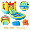 Happy Hop trampolin na napuhavanje s toboganom 200 x 365 x 190 cm PVC