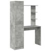 vidaXL Stol Betonski sivi 113.5 x 39 x 168 cm 2 kom.
