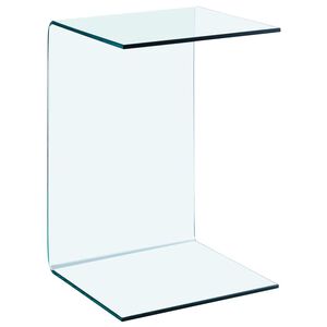 vidaXL Bočni stolić 40 x 40 x 60 cm od kaljenog stakla