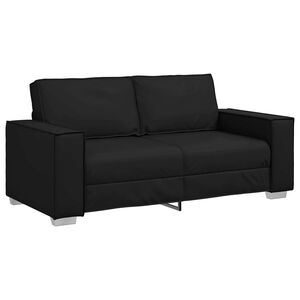 vidaXL Sofa Crna 180 x 80 x 84 cm tkanina