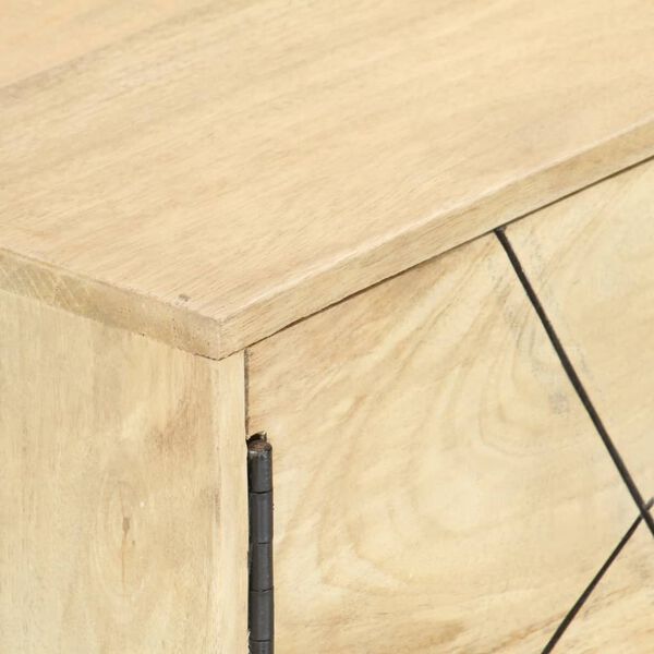 vidaXL TV ormarić 140 x 30 x 40 cm od masivnog drva manga