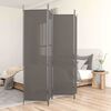 vidaXL Sobna pregrada s 4 panela antracit 200 x 220 cm od tkanine