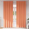 vidaXL Zavjese za blackout s prstenovima 2 pcs Terakota 245 x 140 cm