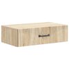 vidaXL Stolna montirana na zid Hrast sonoma 59 x 34,5 x 17 cm