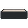 vidaXL Okvir za krevet crni 120x190 cm konstruirano drvo