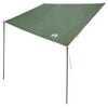 vidaXL Krov za karavan 240 x 350 cm Vodootporan Zelena taft