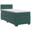 vidaXL Boxspring krevet s madracem Tamnozelena 90 x 200 cm Bar&scaron;un