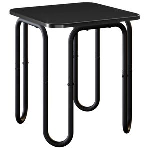 vidaXL Stolić za kavu Crna 40 x 40 x 45 cm Konstruirano drvo