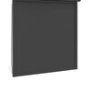 vidaXL Roletna Antracit 130 x 140 cm Aluminij i poliuretan