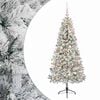 vidaXL Umjetno božićno drvce s kuglicom 120 cm 150 LED lampica