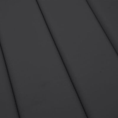 vidaXL Jastuk za ležaljku crni 200 x 50 x 3 cm od tkanine Oxford