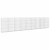 vidaXL Gabion s žicom debljine 3,5 mm i mrežom 10x10 cm 900x50x200 cm