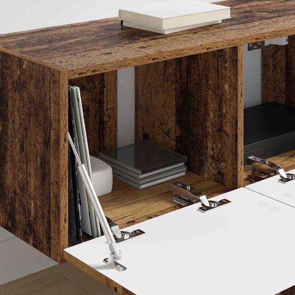 vidaXL TV zidni ormar Staro drvo 60 x 31 x 29.5 cm Konstruirano drvo