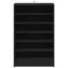 vidaXL Ormarić za cipele crni 60 x 35 x 92 cm konstruirano drvo