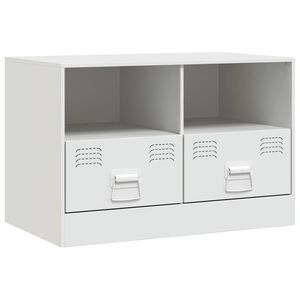 vidaXL TV ormarić bijeli 67 x 39 x 44 cm čelični