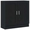vidaXL Ormarić za knjige 3 razina 82,5 x 30,5 x 80 cm Crni hrast