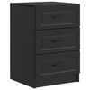 vidaXL Noćni ormar Crna 43 x 41 x 63,5 cm Konstruirano drvo