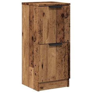 vidaXL Komoda boja staro drvo 30 x 30 x 70 cm od konstruiranog drva