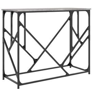 vidaXL Konzolni stol boja hrasta sonome 100x40x80 cm konstruirano drvo