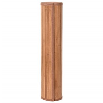 vidaXL Tepih pravokutni prirodni 80 x 100 cm od bambusa