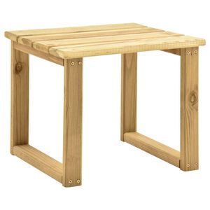 vidaXL Stolić za ležaj za sunčanje 30x30x26 cm impregnirana borovina