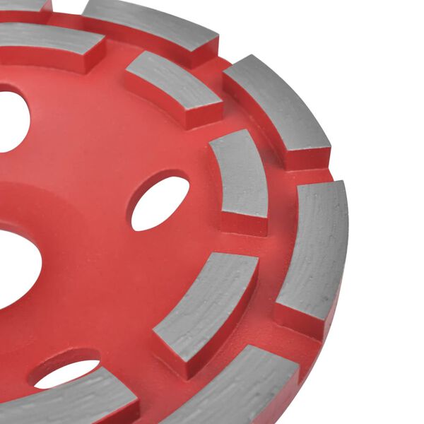 Dijamantna lončasta brusna ploča s duplim rubom, 180 mm