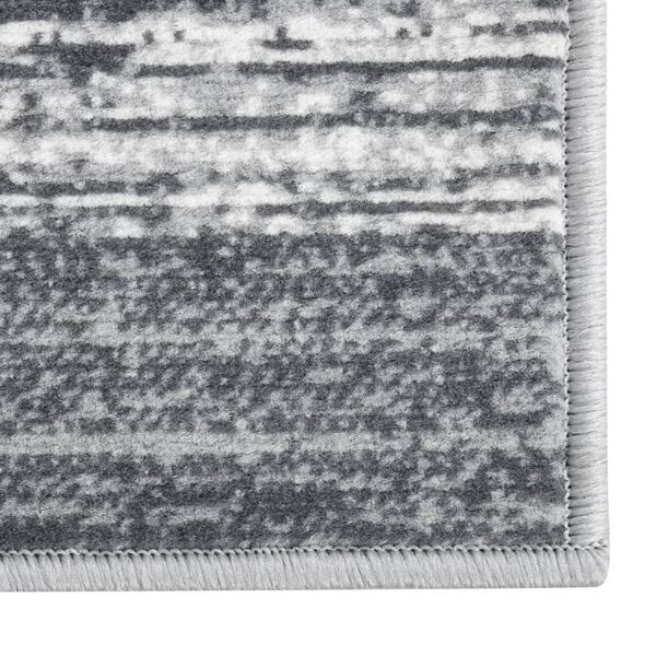 vidaXL Tepih-staza BCF siva 100 x 250 cm