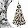 vidaXL Umjetno božićno drvce s kuglicom 180 cm 300 LED lampica