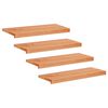 vidaXL Step treads 4 kom. 70 x 25 x 2 cm Lak Čvrsto drvo bukve