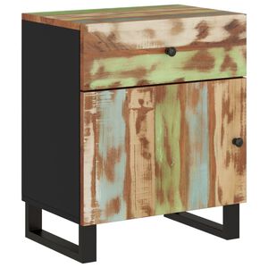 vidaXL Noćni ormarić 50x33x60cm masivno obnovljeno i konstruirano drvo