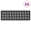 vidaXL Gazi&scaron;ta za stepenice 5 kom 25 x 75 cm gumena