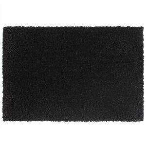 vidaXL Otirač za vrata crni 40x60 cm čupavi kokosovi vlakni