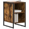 vidaXL Noćni ormarić Dimni hrast 39.5 x 30 x 50 cm Konstruirano drvo