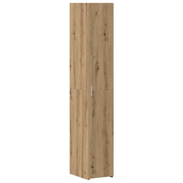 vidaXL Highboard 2 pcs Umjetnički hrast 30 x 42,5 x 185 cm