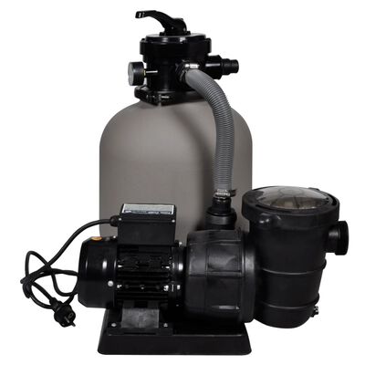 vidaXL Crpka s pješčanim filtrom 600 W 17 000 L/h