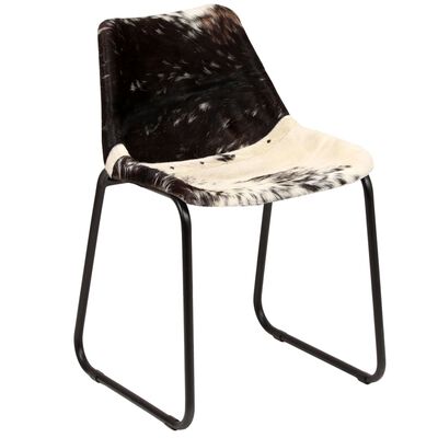vidaXL Blagovaonske stolice od prave kozje kože 6 kom
