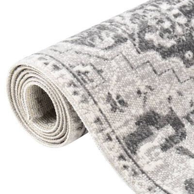 vidaXL Vanjski tepih ravno tkanje 80 x 150 cm svjetlosivi
